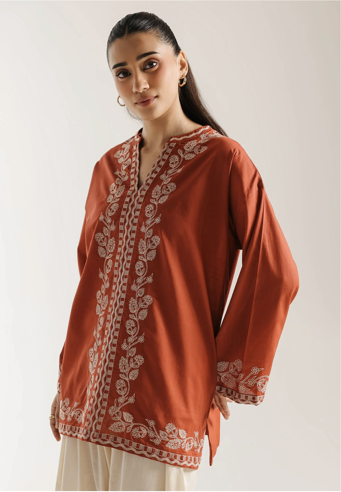 Traditional wear try-on result